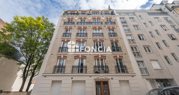 À vendre Studio 25.95 m² - Paris 75019