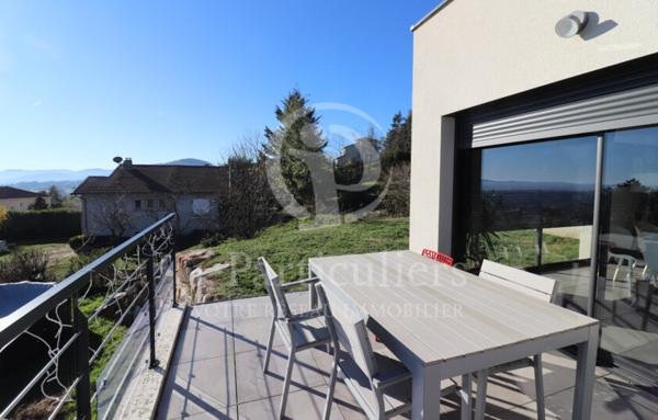 Maison : Villa moderne 130 m2 sur Boulieu-les-Annonay sur 966 m2 de terrain