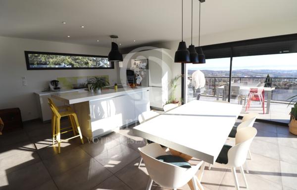 Maison : Villa moderne 130 m2 sur Boulieu-les-Annonay sur 966 m2 de terrain