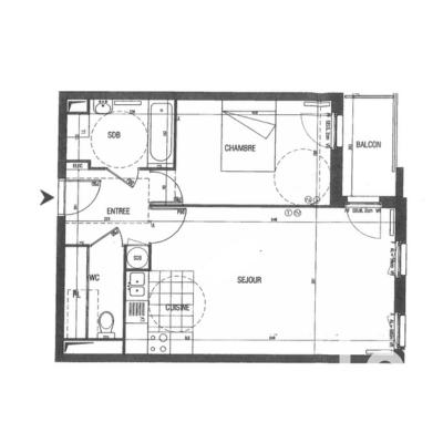 Appartement à vendre 