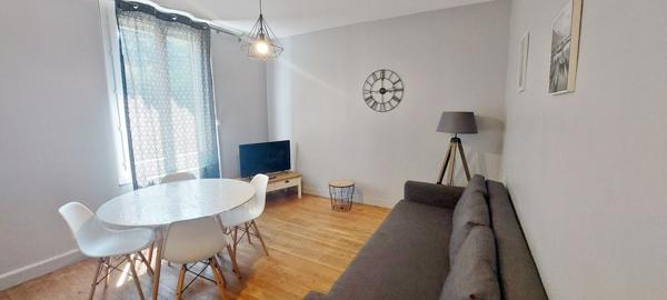 Appartement T2 meublé 37 m² - RDC- 1 chambre