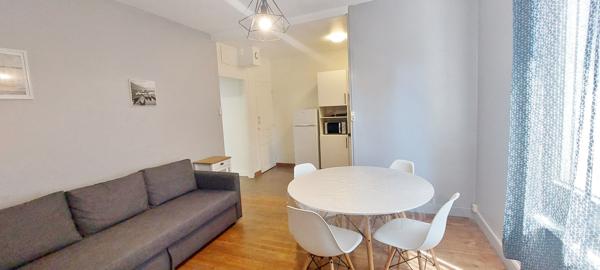 Appartement T2 meublé 37 m² - RDC- 1 chambre