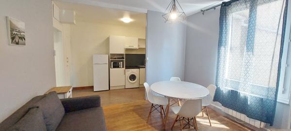 Appartement T2 meublé 37 m² - RDC- 1 chambre