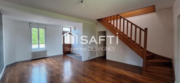 Maison 3 chambres, garage, dépendance et terrain