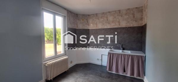 Maison 3 chambres, garage, dépendance et terrain