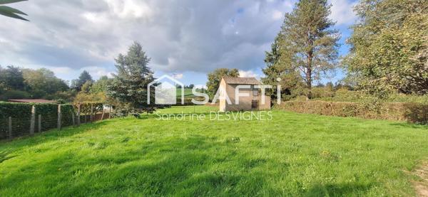 Maison 3 chambres, garage, dépendance et terrain