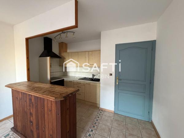 Appartement 1 chambre, cave, garage