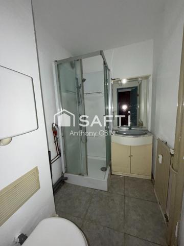 Appartement 1 chambre, cave, garage