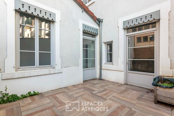 Appartement rénové avec terrasse proche du parc