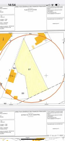 Terrain à vendre 1 743 m² Malavillers