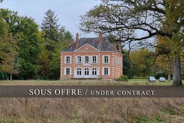 Belle propriété de 6,5 hectares en Sologne des Étangs à 2h10 de Paris