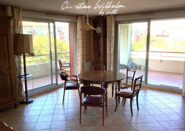 Exclu .Appartement T4 de 87m2  terrasse de 36m2