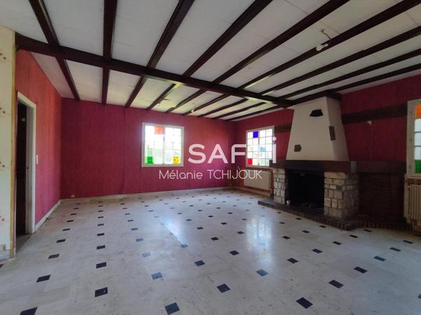 Maison à rénover sur sous-sol total