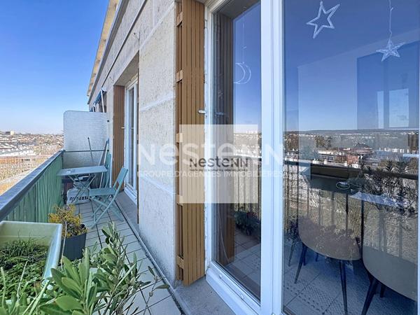 ANTONY À deux pas du RER Fontaine Michalon, appartement avec vue exceptionnelle