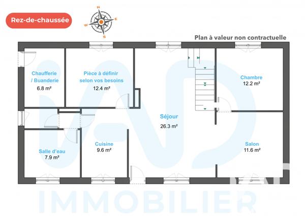 Maison à vendre 7 pièces 132 m² Mesnil-en-Ouche