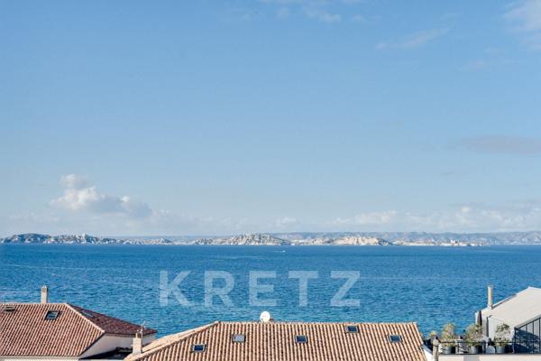 Montredon - Appartement T3/T4 rénové - Vue mer