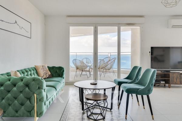 Montredon - Appartement T3/T4 rénové - Vue mer