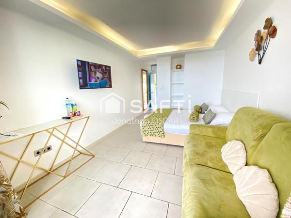 Beau studio meublé saisonnier Le Diamant