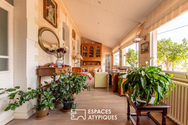 Maison avec piscine et salle de cinéma