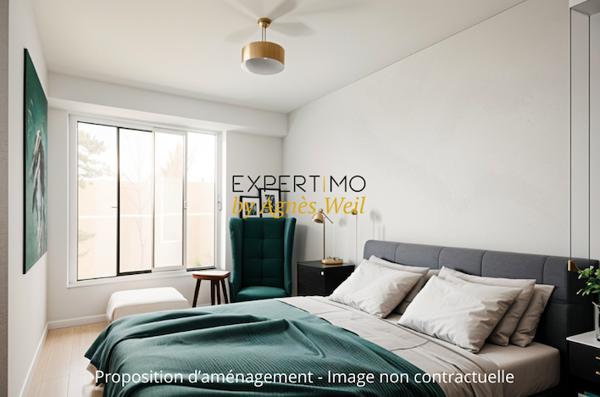 RUEIL-MALMAISON - MONT VALERIEN - APPARTEMENT 5 PIECES, 3 CHAMBRES AU DERNIER ÉTAGE AVEC VUE DEGAGÉE..