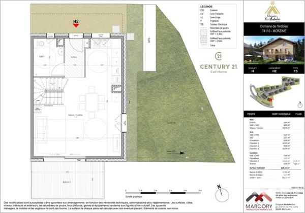 Maison à vendre  5 pièces - 118,16 m2 MORZINE - 74