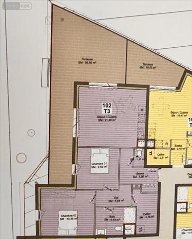 Appartement à vendre à Guilers dans le Finistère (29820), ref : 29031-GA-155