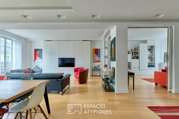 Appartement traversant contemporain proche Place Victor Hugo