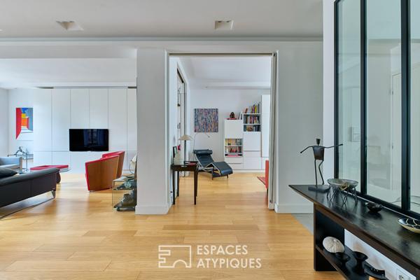 Appartement traversant contemporain proche Place Victor Hugo