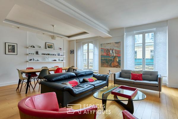 Appartement traversant contemporain proche Place Victor Hugo
