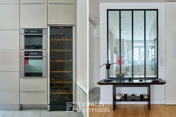 Appartement traversant contemporain proche Place Victor Hugo