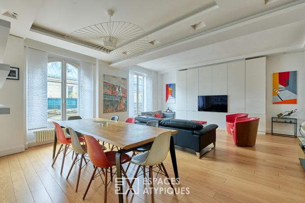 Appartement traversant contemporain proche Place Victor Hugo