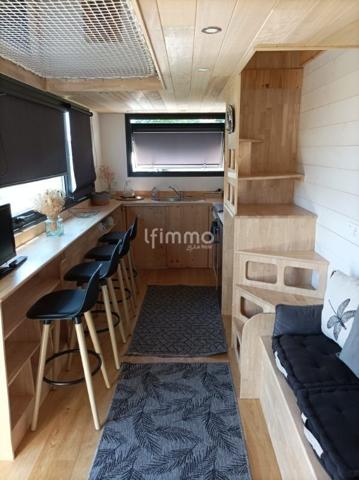 Terrain à batir avec tiny house Siarrouy