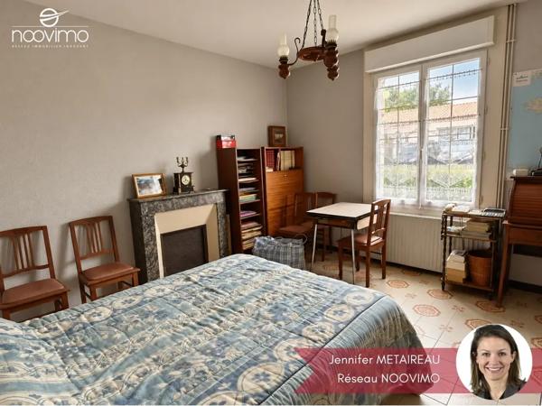 Beau potentiel - maison de plain pied 124 m2 avec dépendance