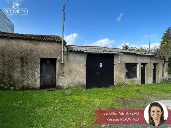 Beau potentiel - maison de plain pied 124 m2 avec dépendance