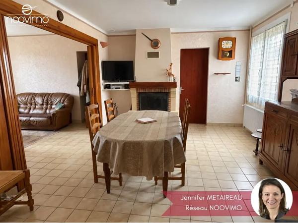 Beau potentiel - maison de plain pied 124 m2 avec dépendance