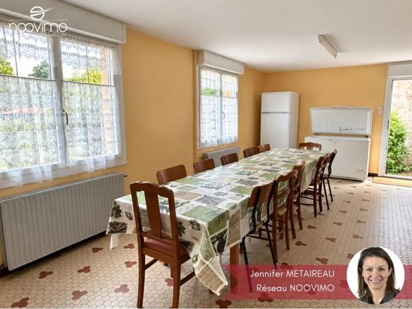 Beau potentiel - maison de plain pied 124 m2 avec dépendance