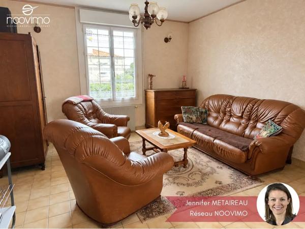 Beau potentiel - maison de plain pied 124 m2 avec dépendance