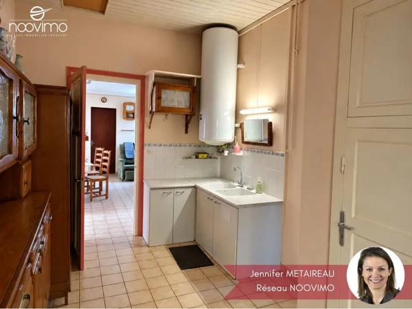 Beau potentiel - maison de plain pied 124 m2 avec dépendance