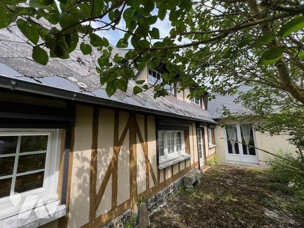 MESNIL EN OUCHE EPINAY MAISON STYLE FERMETTE AVEC JARDIN ET GARAGE