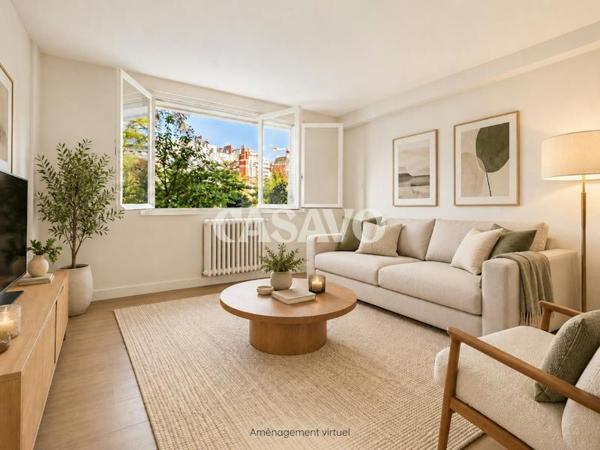 Vente Appartement 3 pièces de 54m² - 75020 Paris