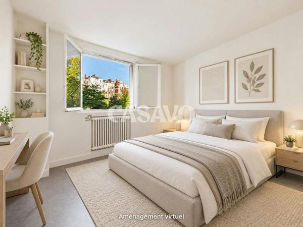 Vente Appartement 3 pièces de 54m² - 75020 Paris