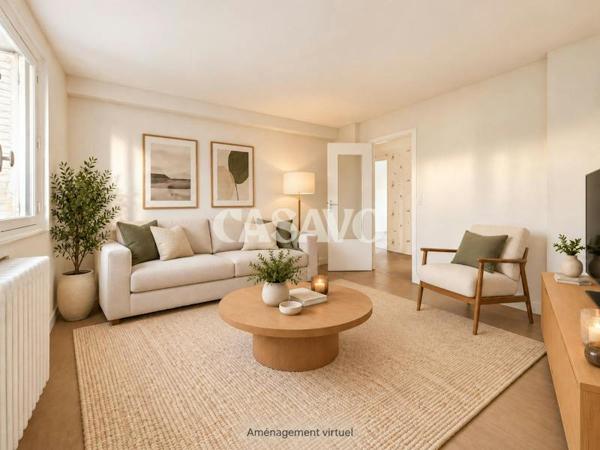Vente Appartement 3 pièces de 54m² - 75020 Paris