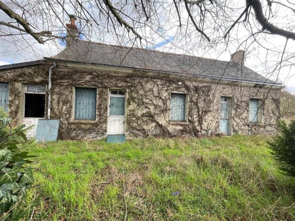 Maison à vendre à Lhomme dans la Sarthe (72340), ref : 13816/1197   
PROCHE ROUTE DEPARTEMENTALE
