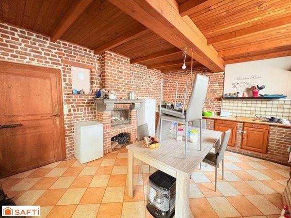 Maison semi individuelle à rénover à Saultain, actuellement louée /Spécial Investisseur
