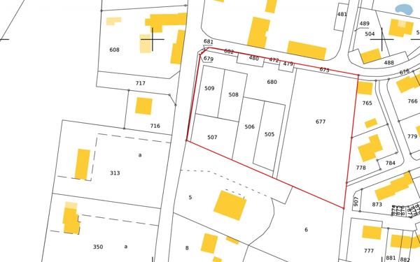 Terrain constructible 5419 m²