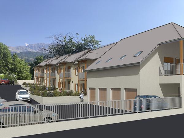 Appartement 4 pièces de 77.5 m² avec jardin de 165 m²