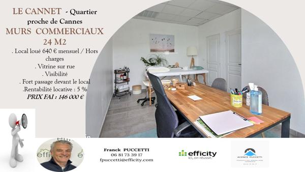 Local Commercial 2 pièces - 24 m²