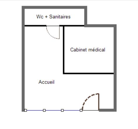Local Commercial 2 pièces - 24 m²