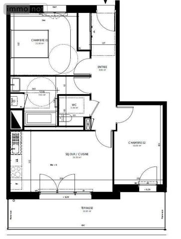 Appartement à vendre à Acigné en Ille-et-Vilaine (35690), ref : 205-LB
