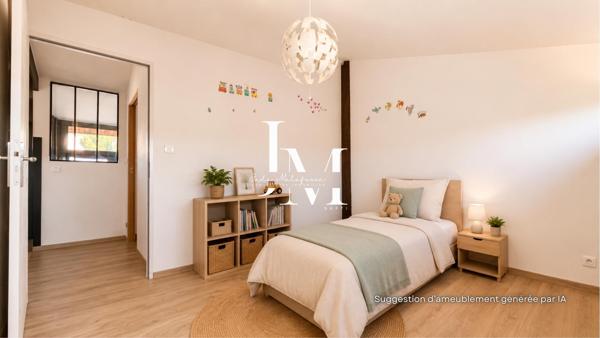 Maison 110m² - 3 chambres - sous sol intégral